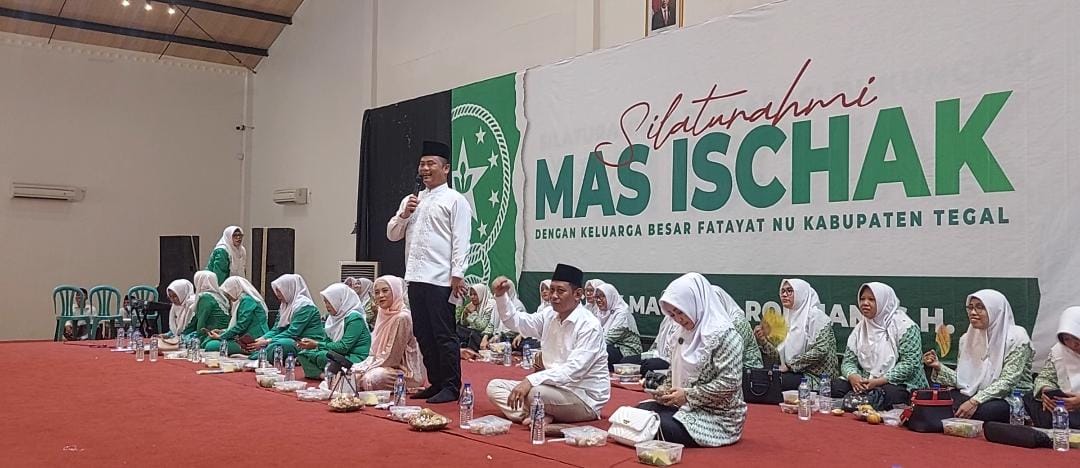 Kian Bulat, Fatayat NU Kabupaten Tegal Deklarasi Dukung H. Ischak Maulana Rohman Jadi Cabup 
