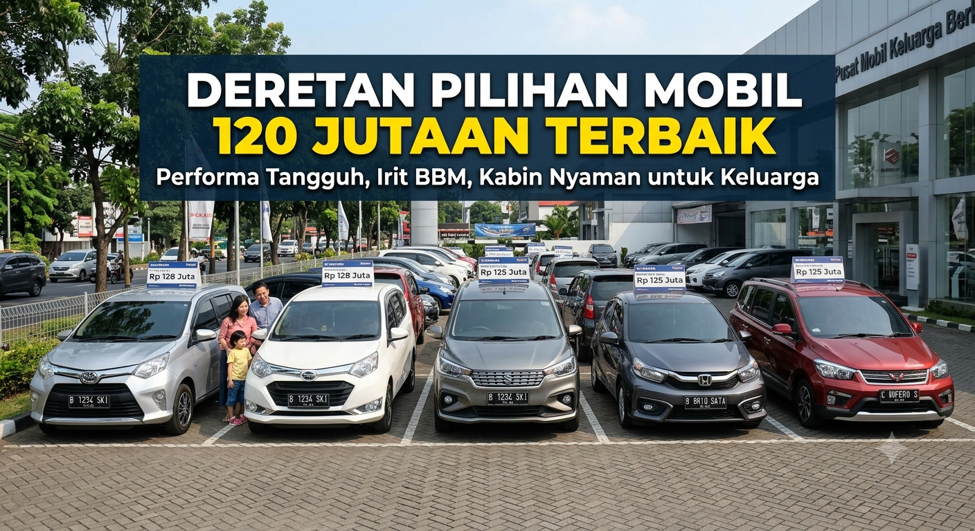 Daftar Mobil 120 Jutaan Berfitur Mewah, Mana Pilihan Terbaik Anda?