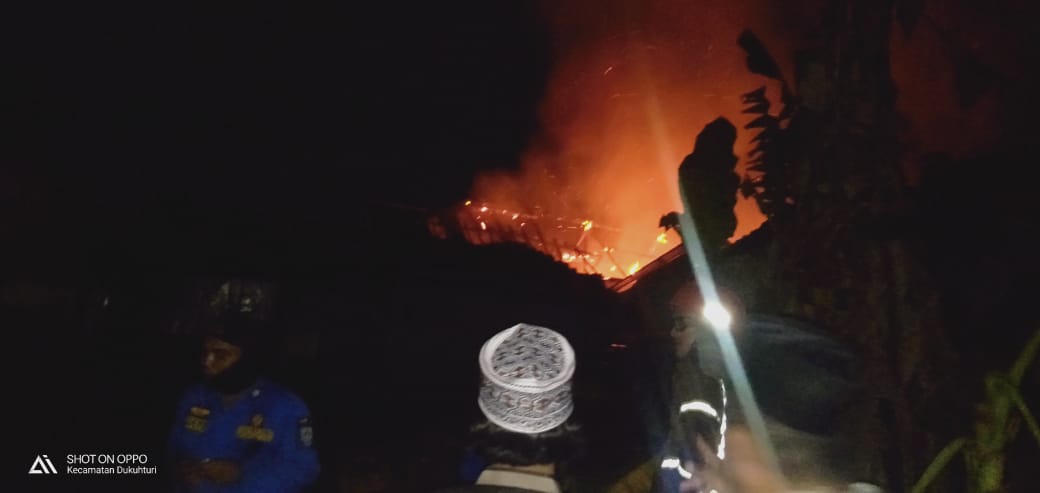 Kebakaran di Tegal Terjadi Lagi! Rumah Produksi Krupuk di Pagongan Ludes Terbakar