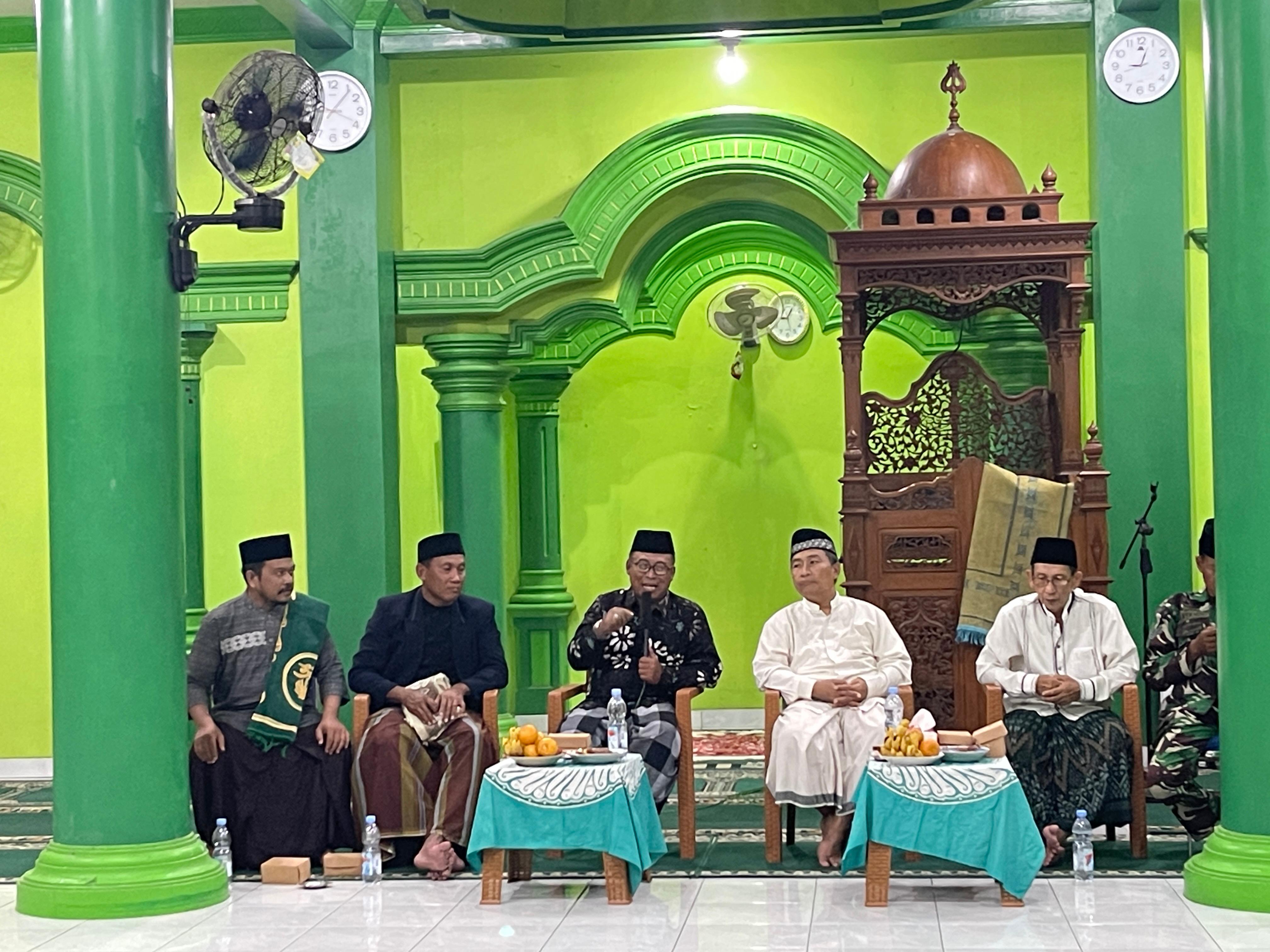 Tarhim di Masjid Jami Baburrahman Wonokromo, Camat Comal Pemalang Singgung soal Kebersihan Lingkungan