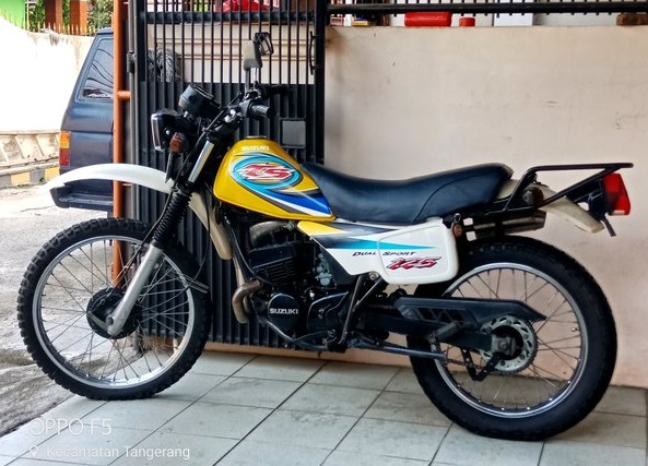 Suzuki TS 125, Motor Trail Tua Miliki Harga Dibawah Pasaran