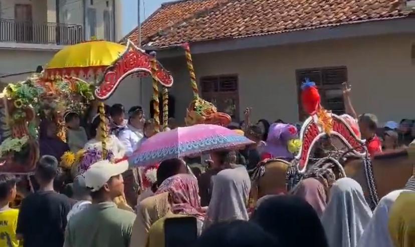 Bentuk Rasa Syuqur, Warga Desa Rungkang Brebes Gelar Sedekah Bumi