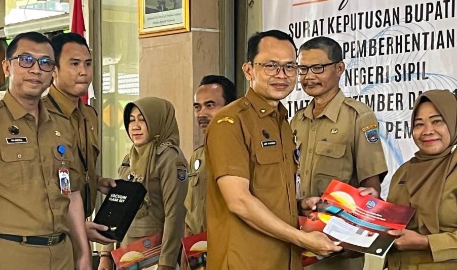 Dapat Kenaikan Pangkat, 70 PNS Kabupaten Tegal Masuk Masa Purna Tugas