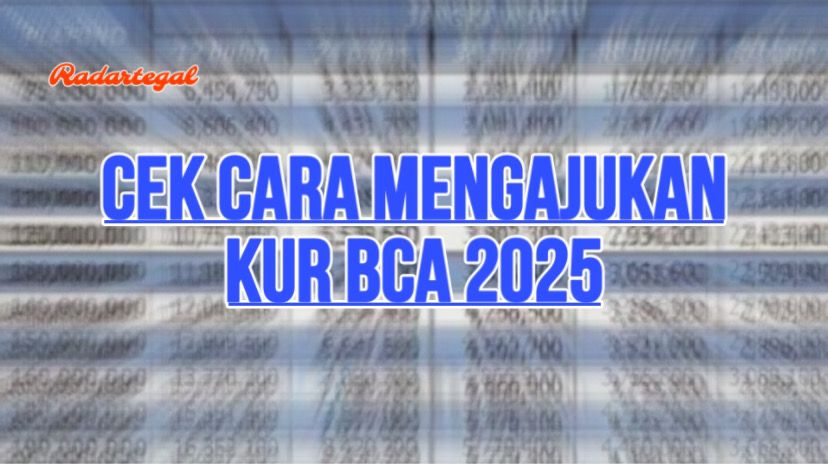 Bunga Rendah dan Syaratnya Mudah, Ini Cara Mengajukan KUR BCA 2025