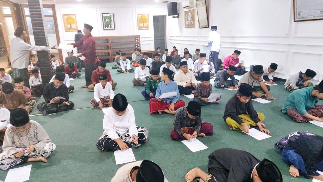 Kompetensi 194 Santri Baru Ponpes Al Fattah Tegalgandu Brebes di Uji