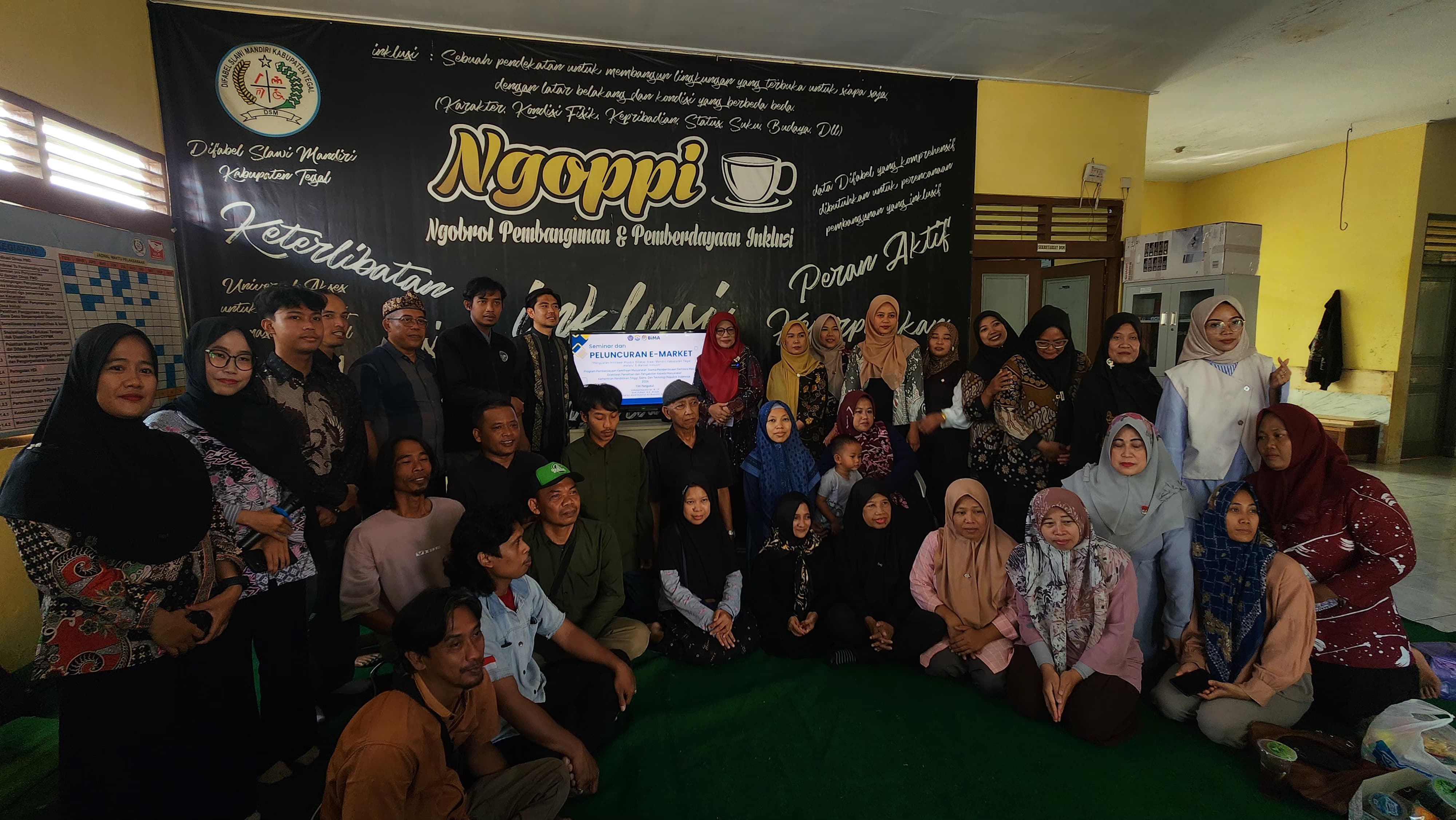 Dorong Kemandirian Ekonomi Difabel, Tim Periset BIMA 2026 Luncurkan Website E-Market Inklusif di Tegal 