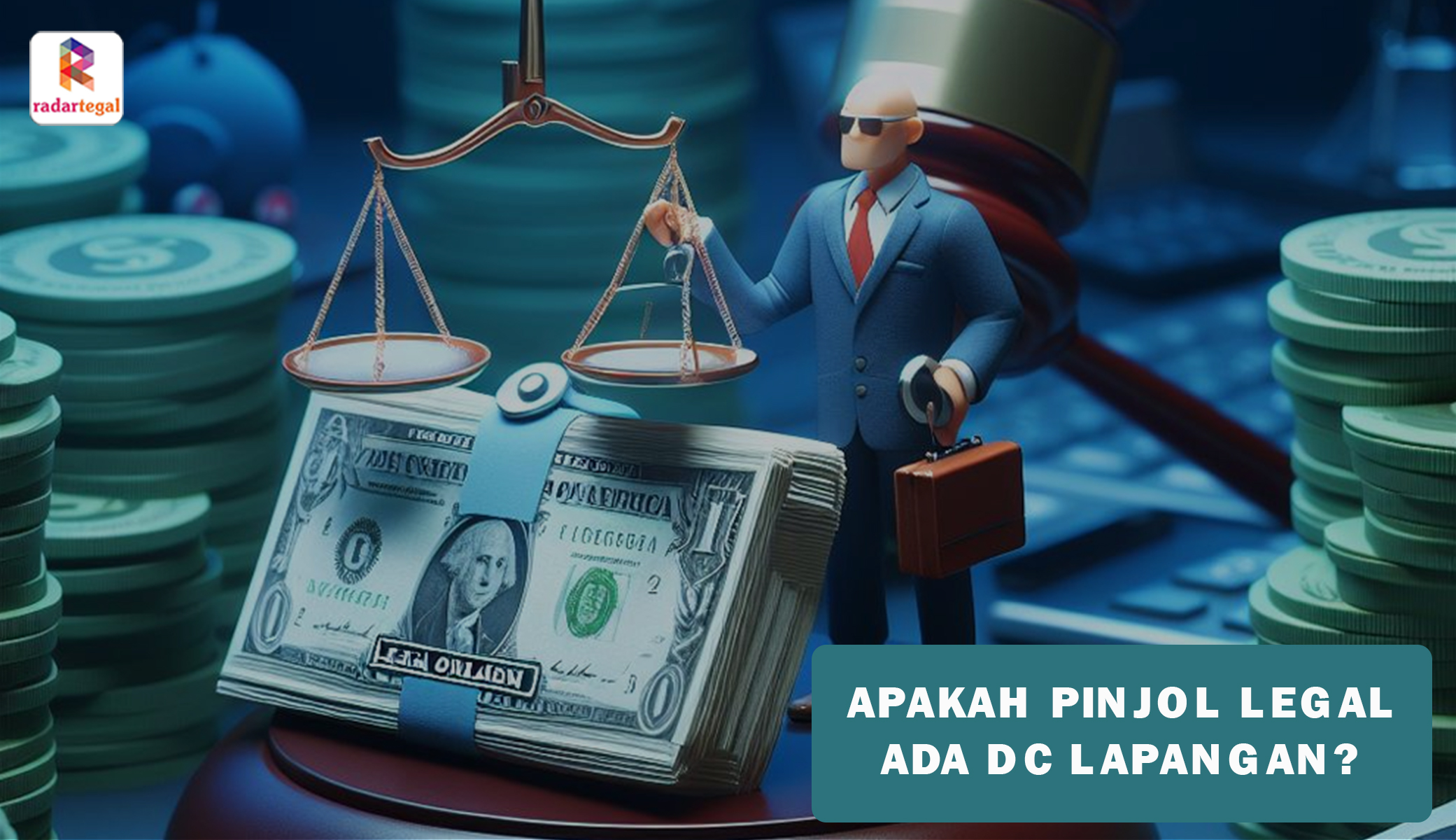 Apakah Pinjol Legal Ada DC Lapangan? Ini Perspektif Hukumnya