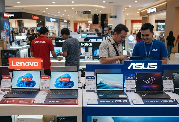 Laptop Lenovo vs Asus 4 Jutaan RAM 12GB, Mana yang Lebih Lancar untuk Coding Python dan MySQL?