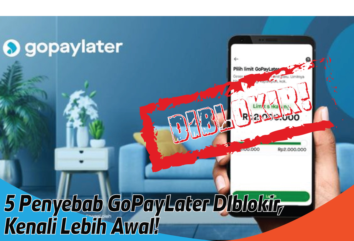 5 Penyebab GoPayLater DIblokir, Jangan Panik Lalu Kenali 5 Tips Pencegahannya