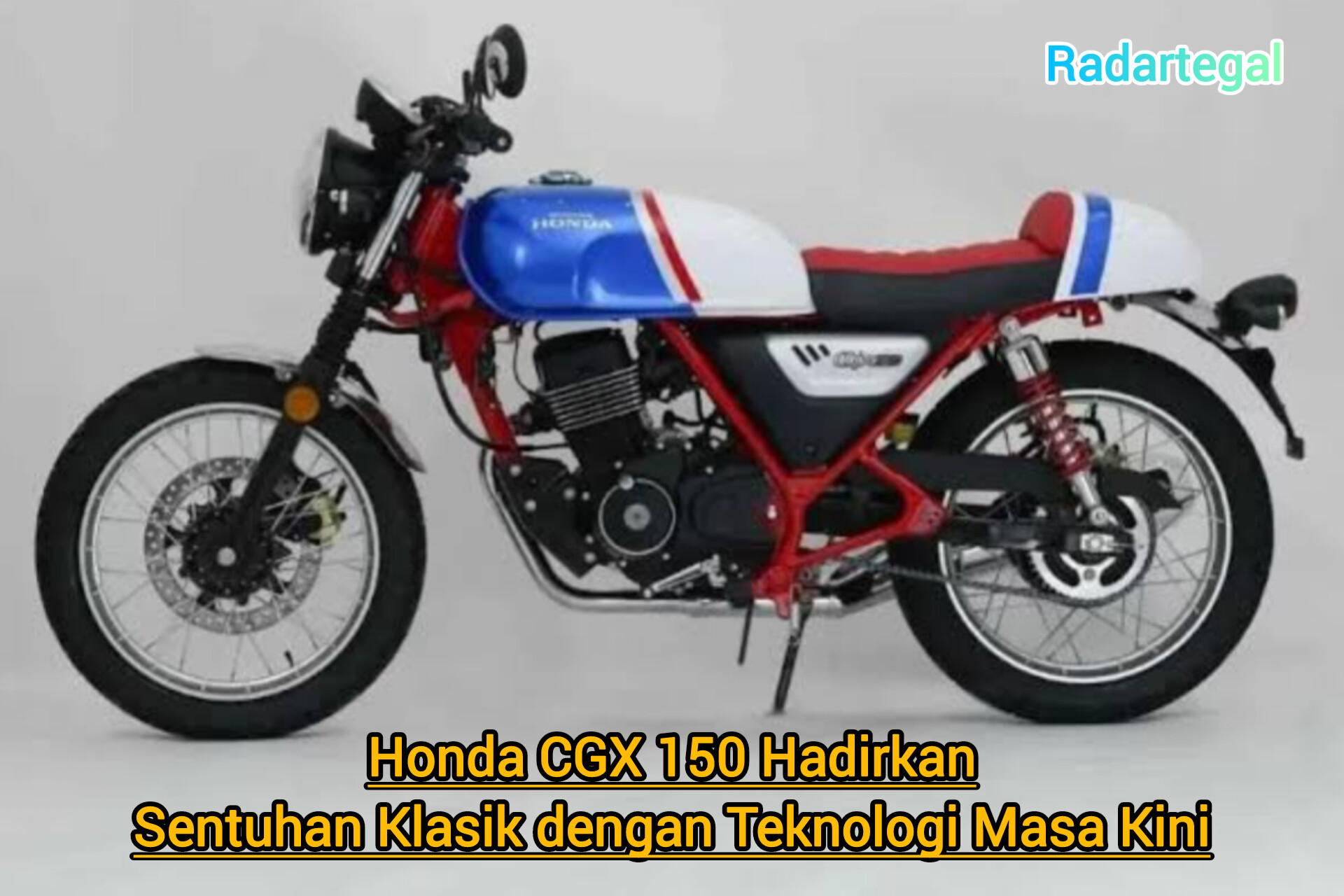 Honda CGX 150 Hadirkan Sentuhan Klasik dengan Teknologi Masa Kini