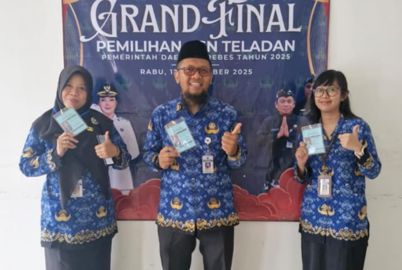 Keren! 3 Pegawai Bapperida Brebes Juara ASN Teladan