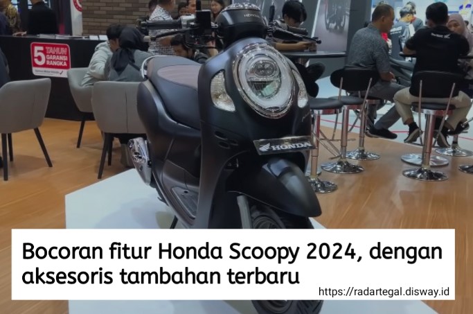 Bocoran Fitur Honda Scoopy 2024, Apa Saja Pembaruannya? Bisa Cek Disini