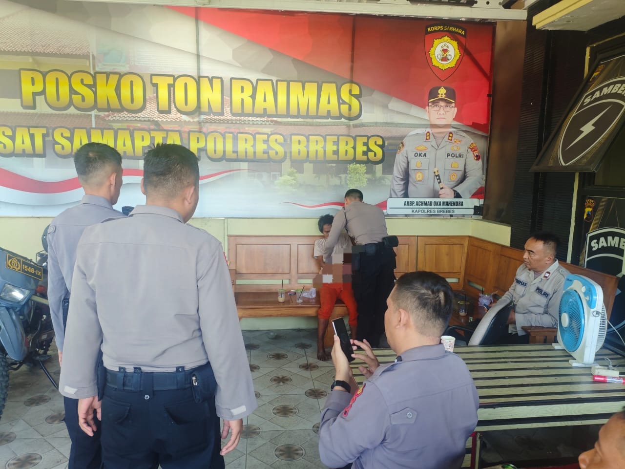 Polisi Amankan ODGJ di Brebes yang Meresahkah