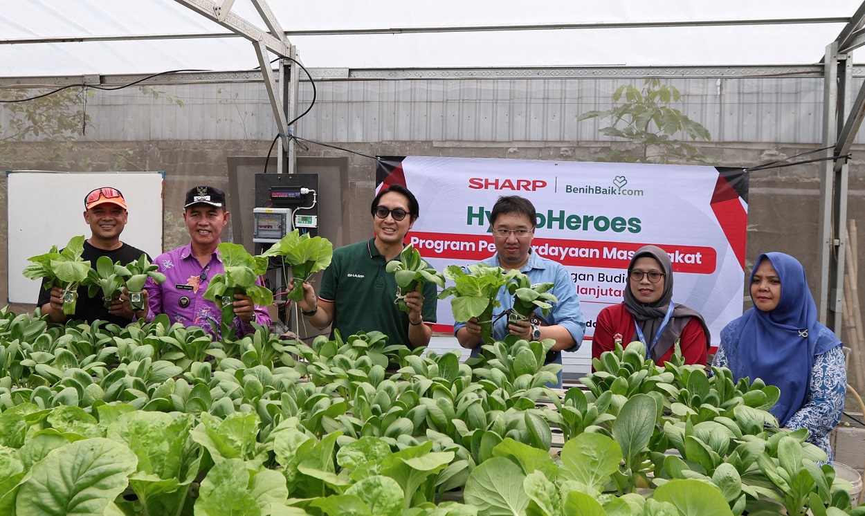 Aksi Nyata Sharp Berdayakan Ibu Muda Bekasi Lewat Program Sharp Hydro Heroes 