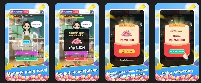 Main Game Quiz Tebak-Tebakan Bisa Dapat Saldo DANA Rp5 Juta, Begini Caranya