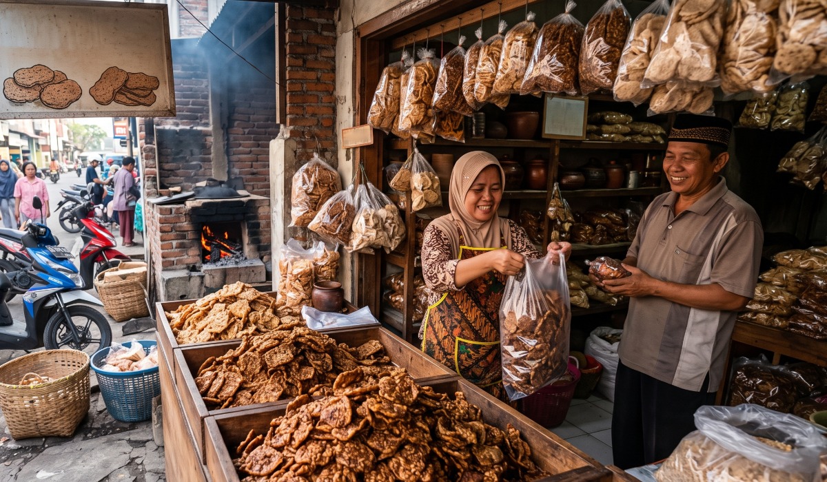 Tempat Jual Kerupuk Antor Tegal Asli: Oleh-oleh Gurih Digoreng Pasir!