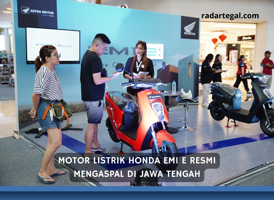 Tampil Berkelas, Motor Listrik Honda EM1 e: Mulai Resmi Mengaspal di Jawa Tengah 