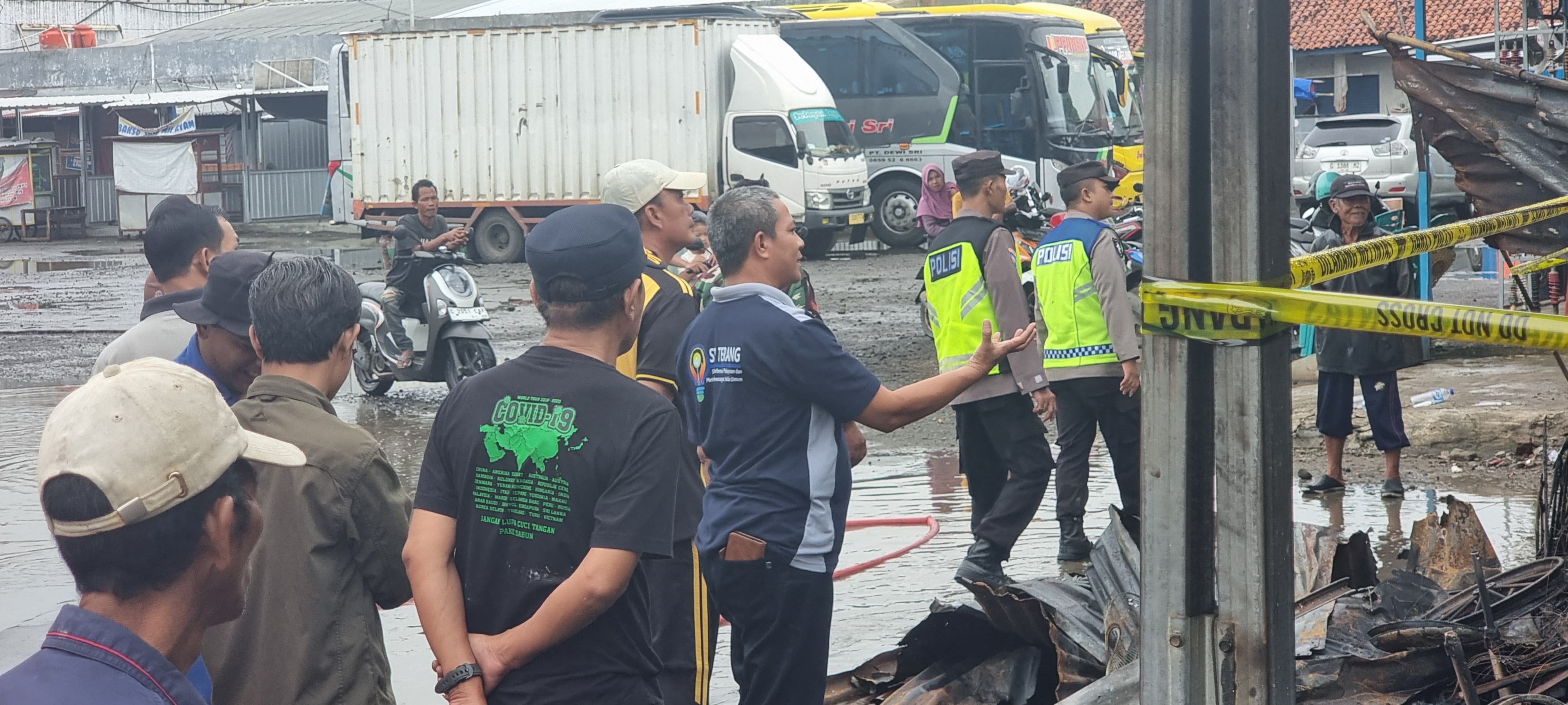 Update Terminal Adiwerna: Dishub Kabupaten Tegal Data 17 Lapak Terbakar dan Rencanakan Renovasi Fasilitas