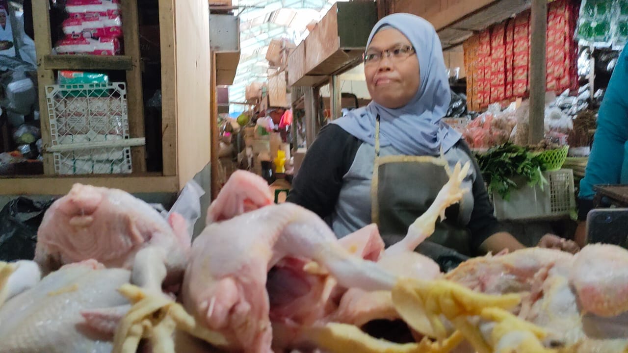 Harga Ayam di Brebes Tembus Rp40 Ribu, Penjualan Turun Hampir 50 Persen
