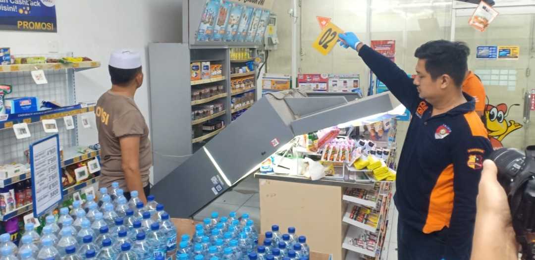 Maling Beraksi di Minimarket Jatibarang Brebes, Rokok Bernilai Belasan Juta Rupiah Digondol 