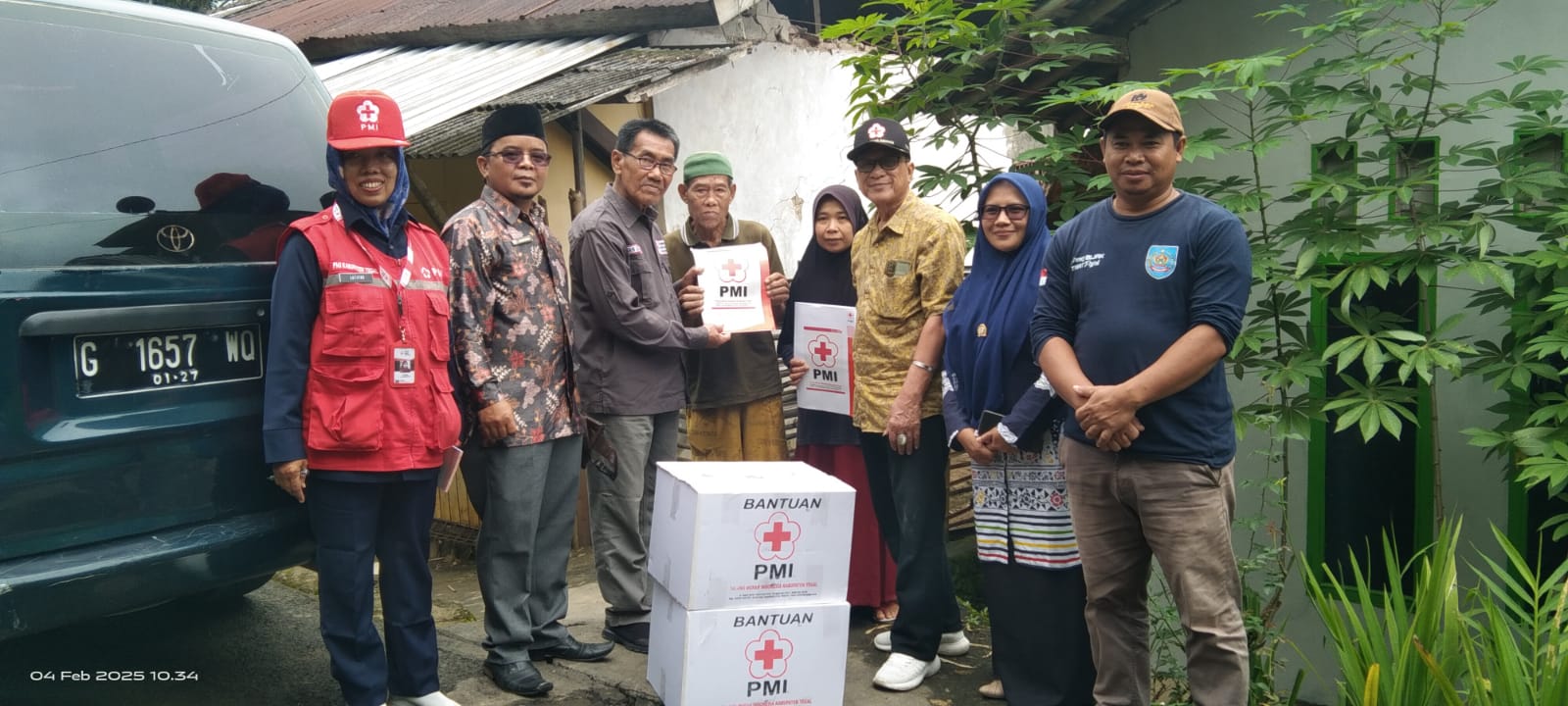 Bencana Tanah Bergerak, Rumah Warga Bumijawa Tegal Roboh, 2 KK Mengungsi ke Tempat Aman
