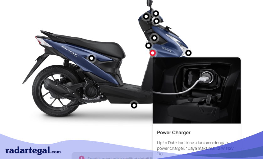 Honda BeAT 2025 Sudah Bisa Cas HP? Ini 9 Fitur Anti Mainstreamnya
