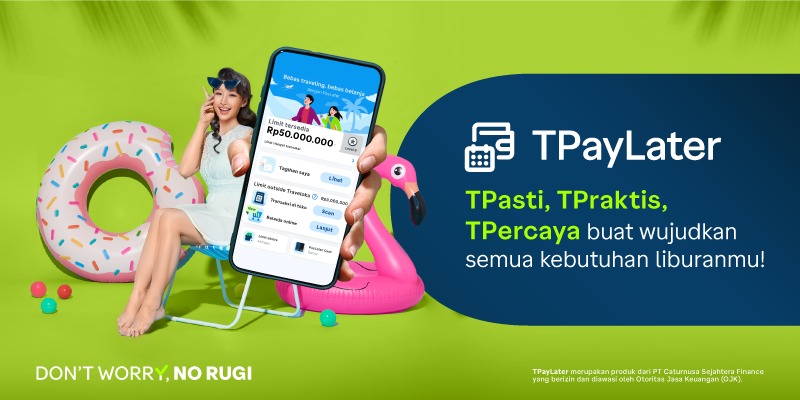 Cara Pakai TPaylater dan Bayar Cicilan Tiket Pesawat, Ternyata Mudah Banget 