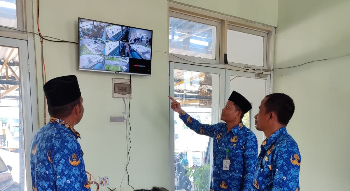 Cegah Aksi Kriminal, 8 Kamera CCTV Dipasang di Terminal Dukuhsalam Kabupaten Tegal 