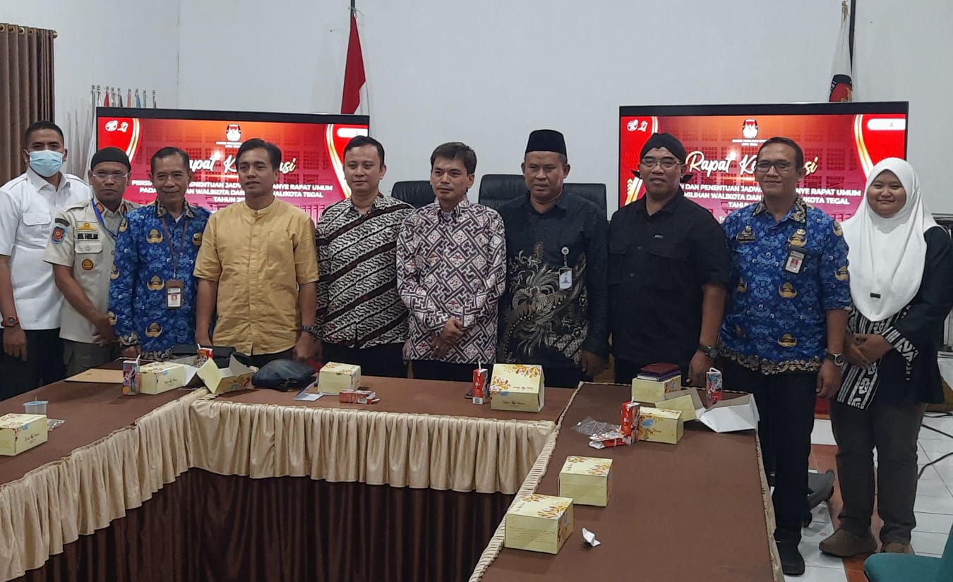 Debat Publik Calon Wali Kota dan Wakil Wali Kota Tegal Segera Digelar, KPU Minta Pendukung Nobar di Posko