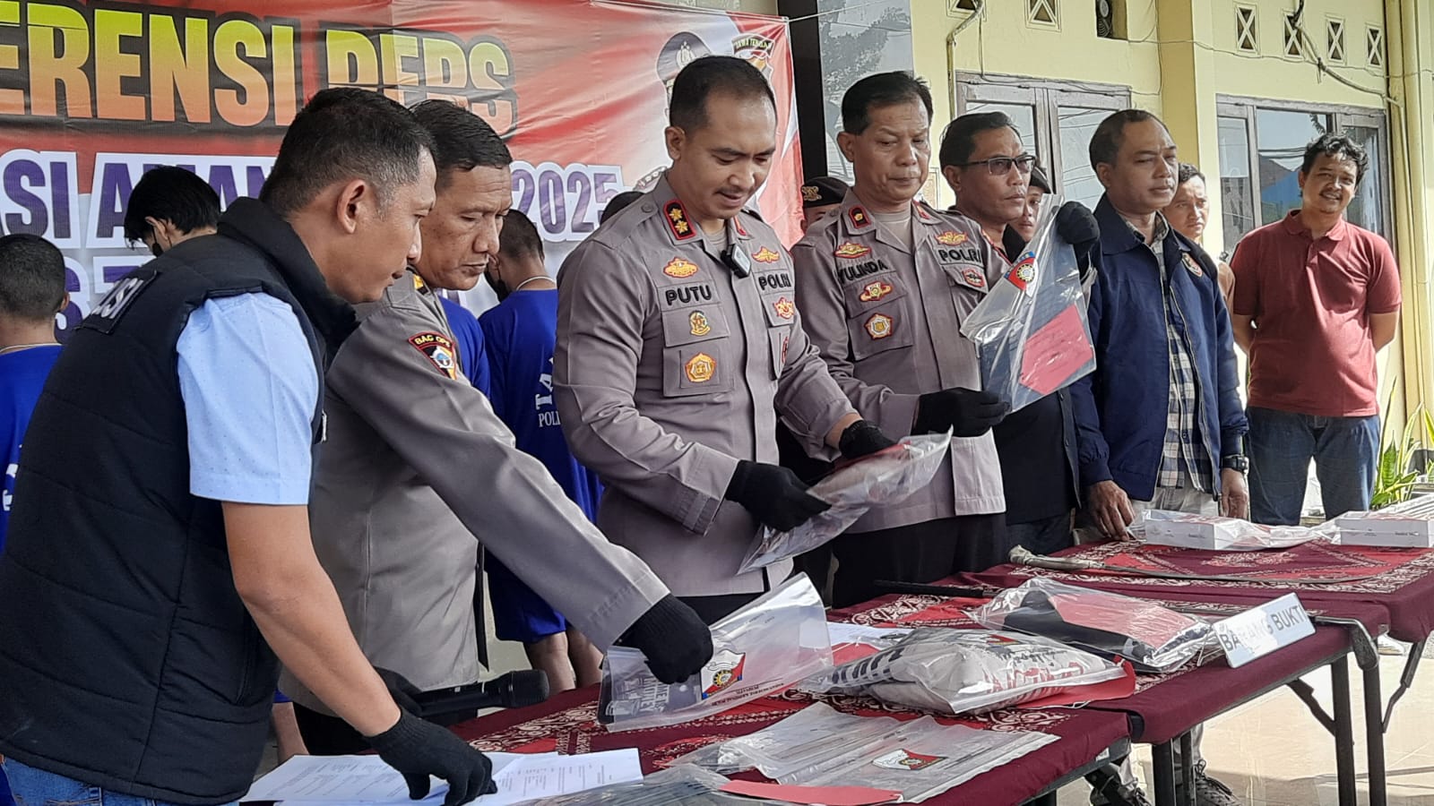 Dua Pekan Gelar Operasi Aman Candi 2025 di Tegal, Polres Ungkap 5 Kasus dan Amankan Lima Tersangka