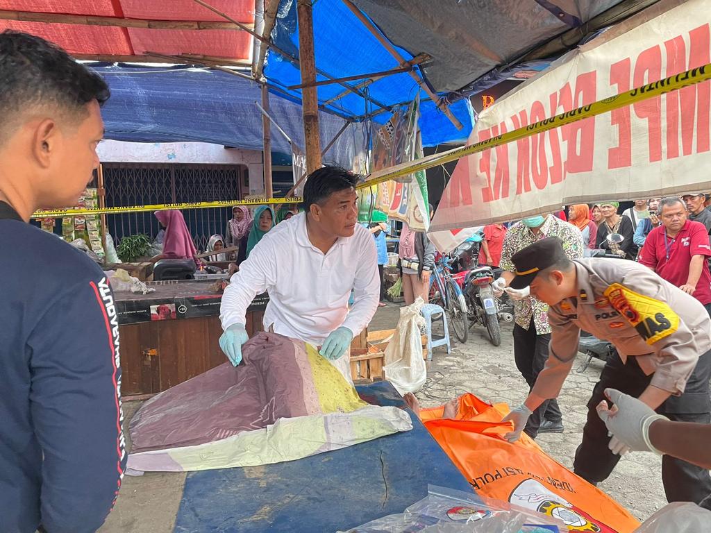 Gercep, Polisi Ungkap Penemuan Mayat Pria Bertato di Pasar Randugunting Tegal