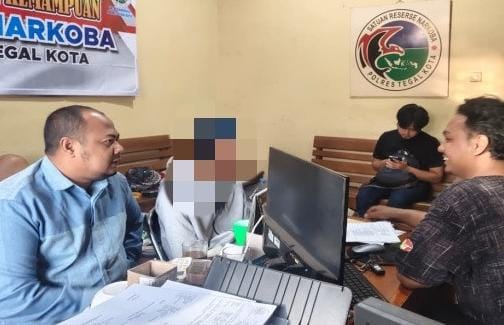 Pria di Tegal Diamankan, Simpan Sabu Seberat 0,63 Gram Siap Edar
