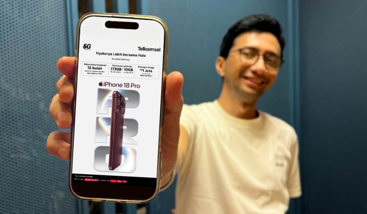 Telkomsel Hadirkan Bundling iPhone 18 Pro Series Lewat Halo dan SIMPATI