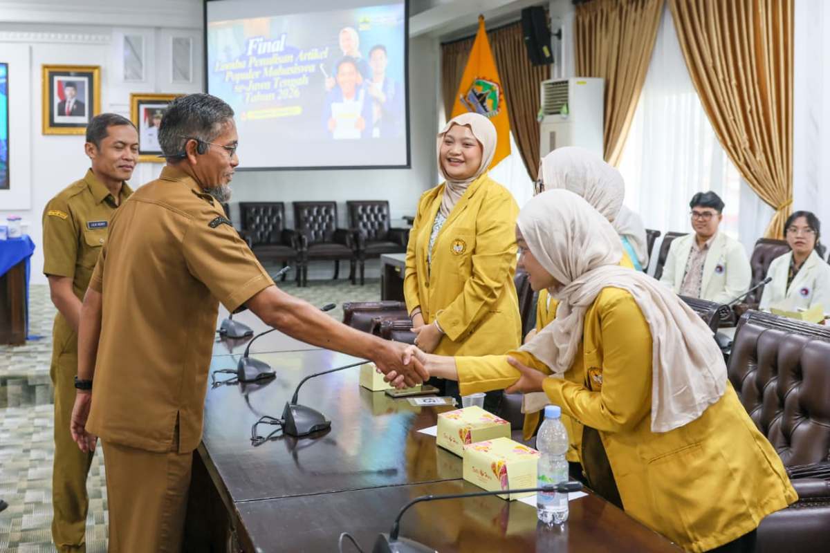 Daftar Juara Menulis Artikel Program Pemprov Jateng: Gagasan Segar Mahasiswa untuk Daerah