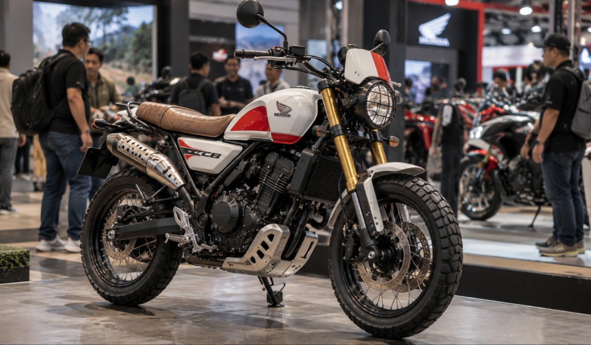 Honda CB250SS Concept Bawa Gaya Scrambler Retro, Apa yang Menarik dari Motor Ini?