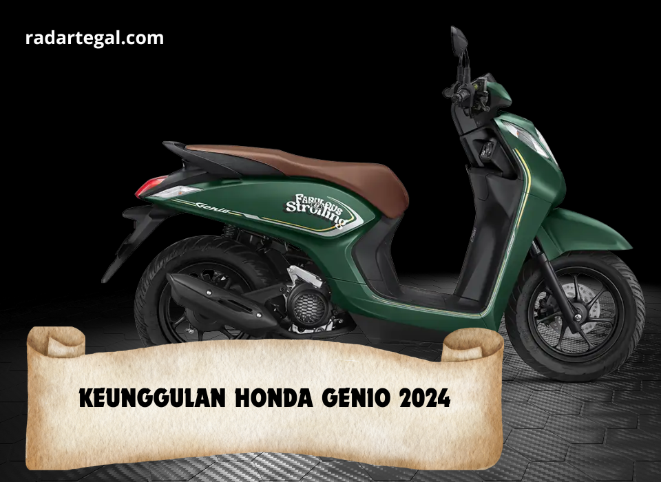 Kelas, Tampilan Honda Genio 2024 Semakin Modern Bikin Anak Muda Ogah Berpaling