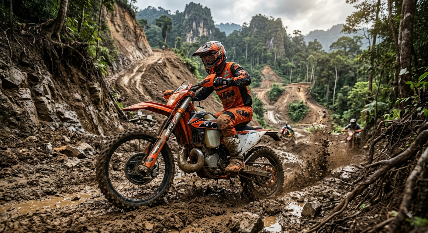 Rahasia Terbongkar, Ini daftar motor trail terbaru Paling Ganas dan Tangguh!