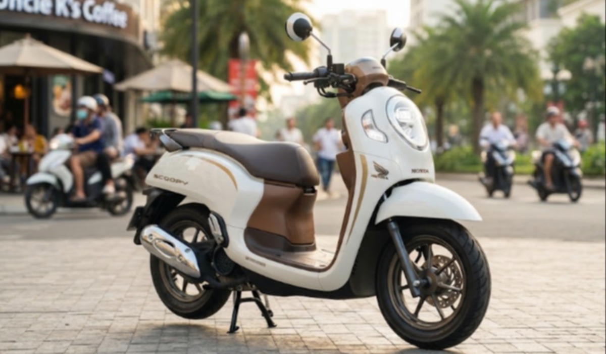 Tampil Makin Modis Desain Retro Modern Anyar! Cek Honda Scoopy 2026 Ini