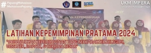 UKM IMPERA Universitas Pancasakti Tegal Siapkan Latihan Kepemimpinan Pratama