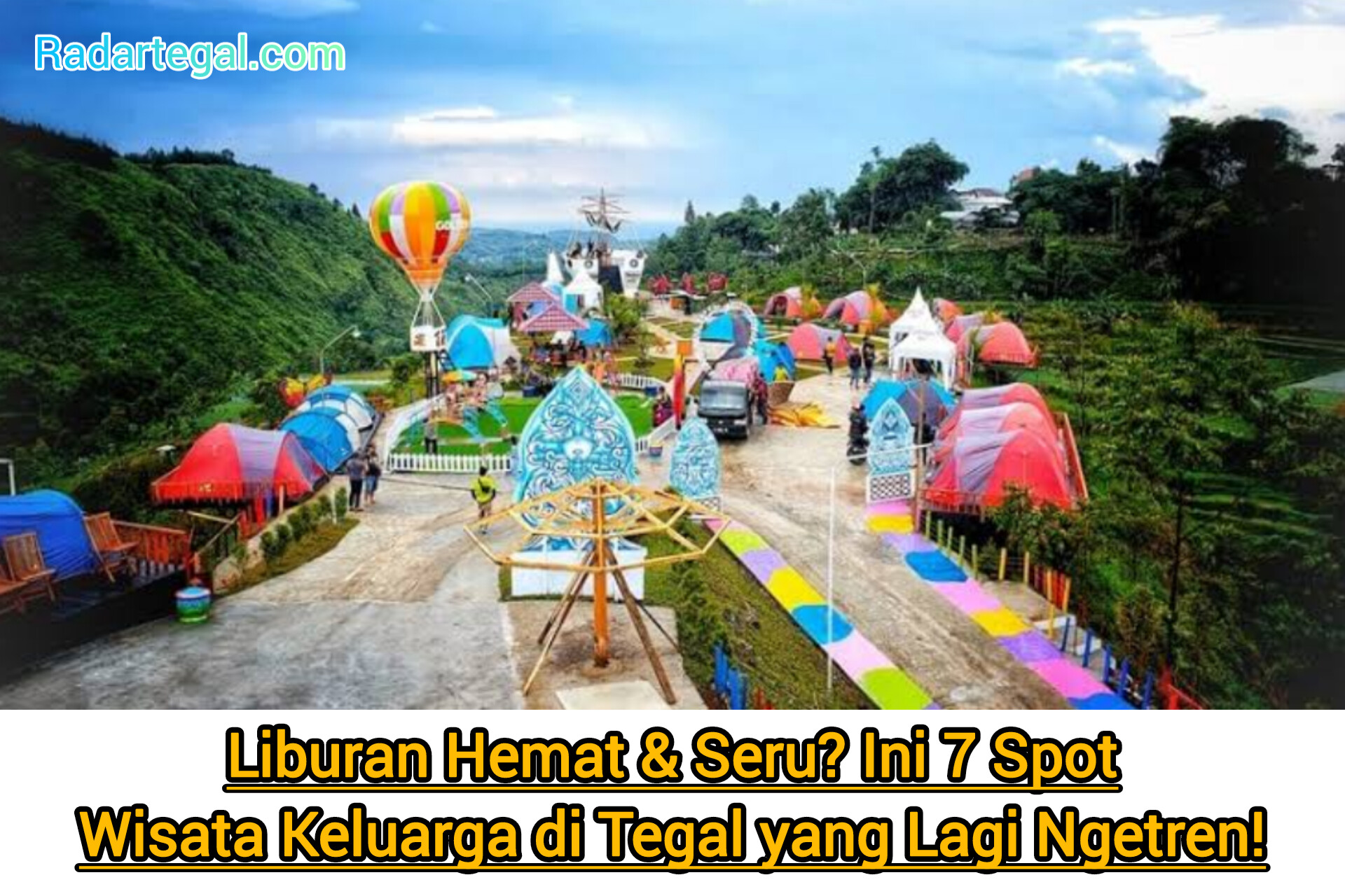 7 Spot Wisata Keluarga di Tegal yang Lagi Ngetren!