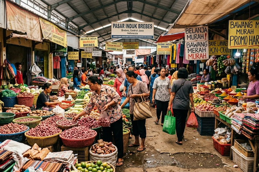 10 Daftar Tempat Belanja Murah di Brebes Terlengkap, dari Pasar Tradisional hingga Mall