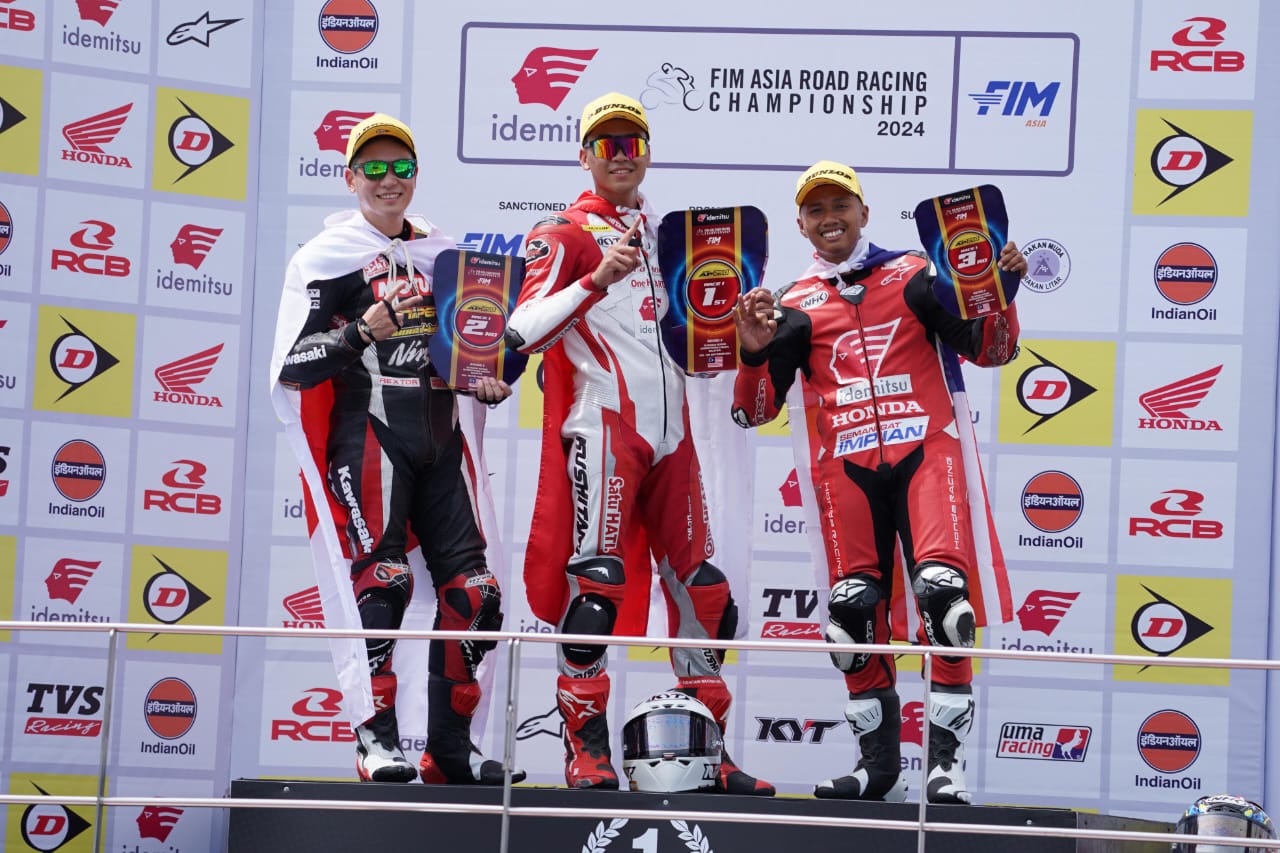 Pebalap Astra Honda Kuasai Puncak Klasemen Sementara ARRC Sepang 