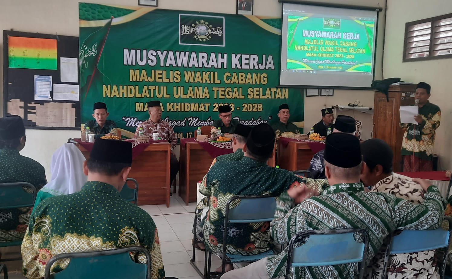 Rencanakan Program Kerja 5 Tahun Mendatang, MWC NU Tegal Selatan Gelar Muker