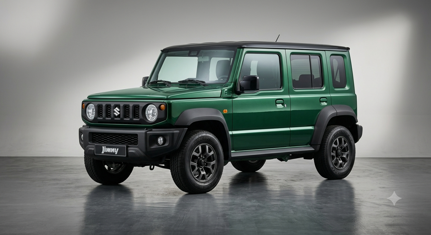 Suzuki Jimny 5 Pintu Makin Gagah, Siap Libas Medan Ekstrem!