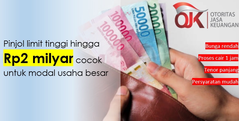 Butuh Modal Usaha Besar? Ajukan Pinjol KlikA2C Limit Rp2 Milyar Bunga Rendah 6 Persen Pertahun