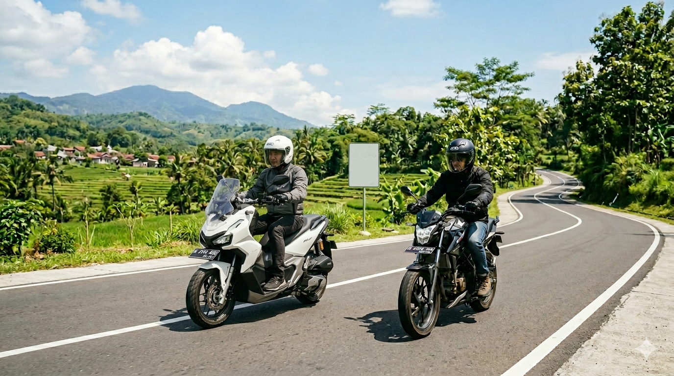 Panduan Safety Riding Motor Matik dan Manual, Ampuh Irit Bensin