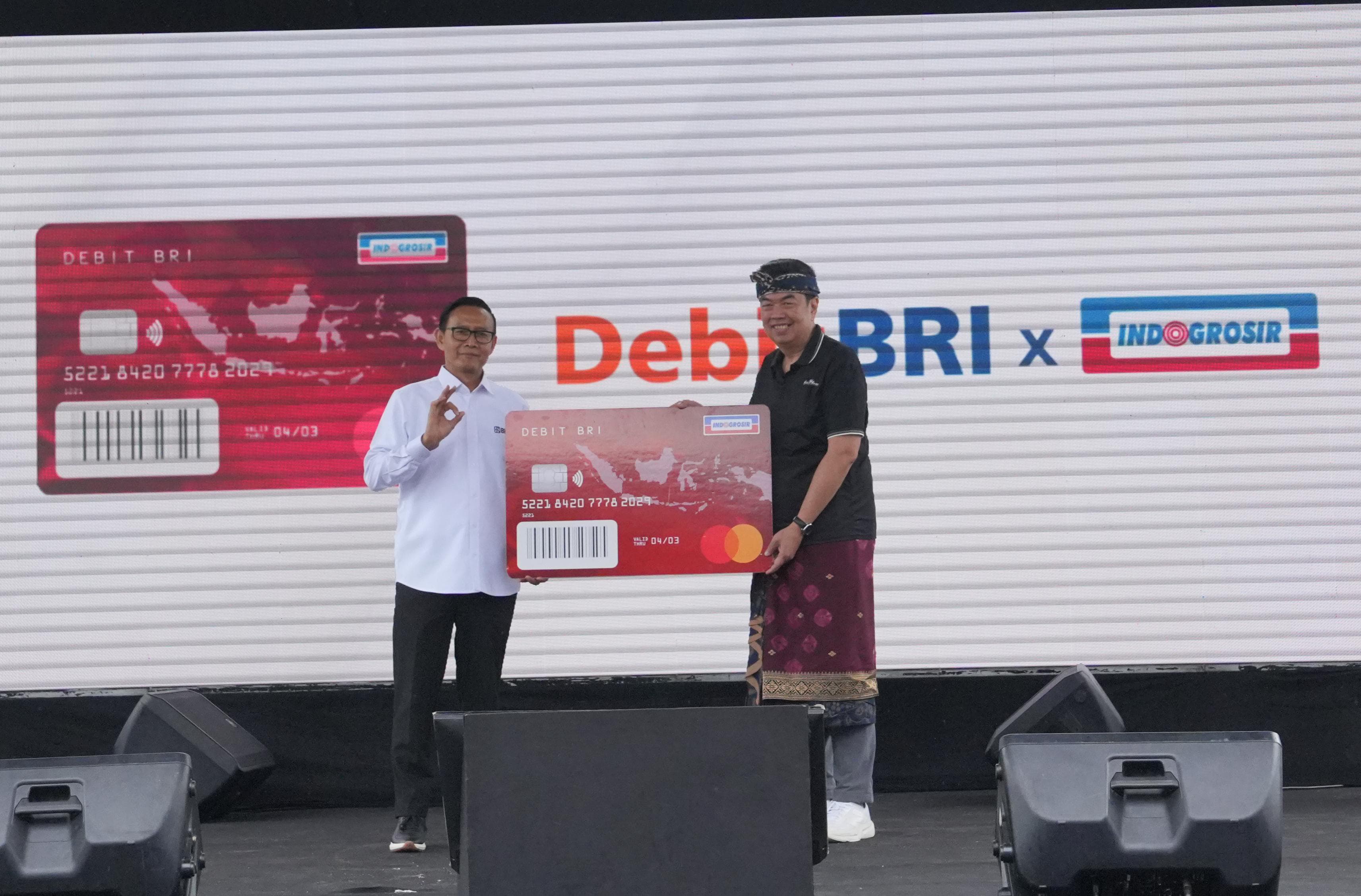 BRI Gandeng Indogrosir, Luncurkan Kartu Debit Co-Branding  