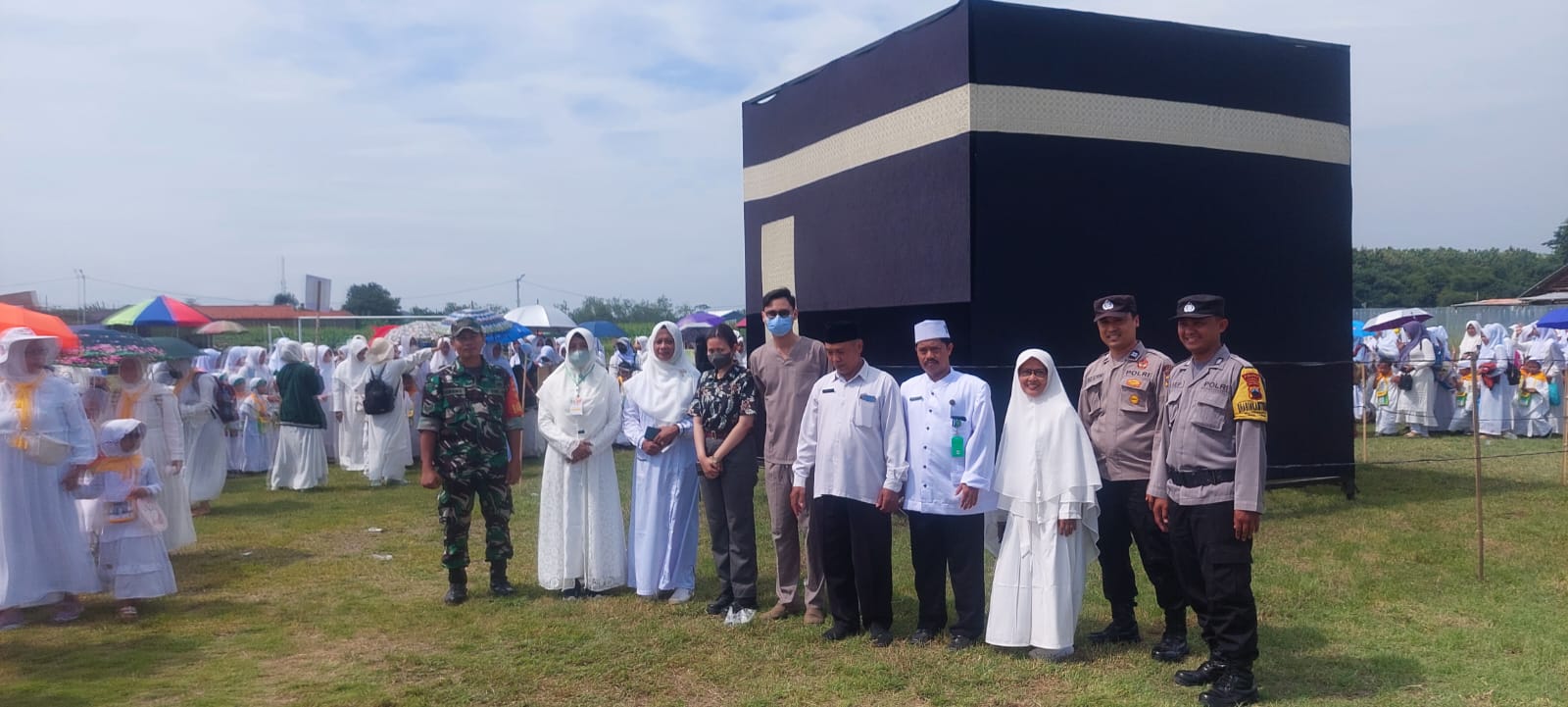 1.238 Siswa RA di Kabupaten Tegal Melaksanakan Manasik Haji