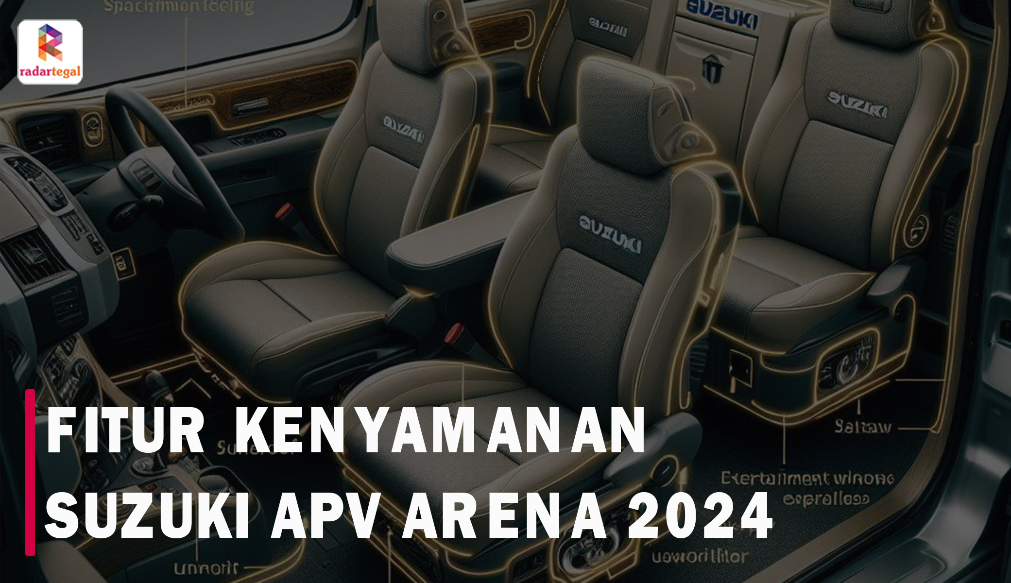 Dilengkapi AC dan Power Window, Fitur Kenyamanan Suzuki APV Arena 2024 Siap Manjakan Penggunanya