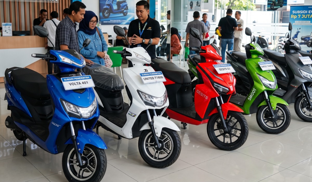 Potongan Harganya Lumayan Banget! Ini Daftar Motor Listrik Subsidi yang Paling Laris